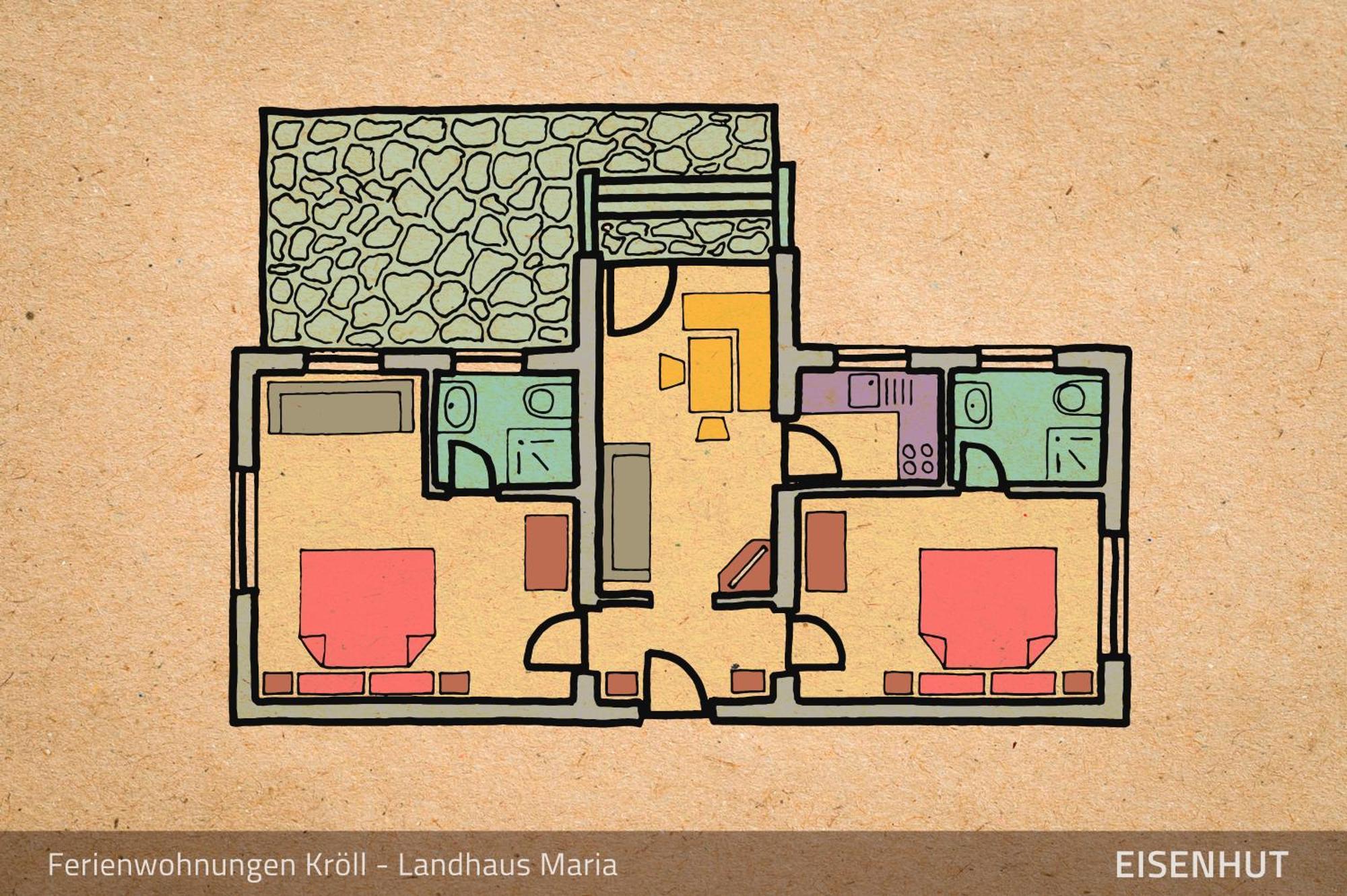 Ferienwohnungen Kroell - Appartements Viktoria Und Landhaus Maria Mayrhofen Room photo