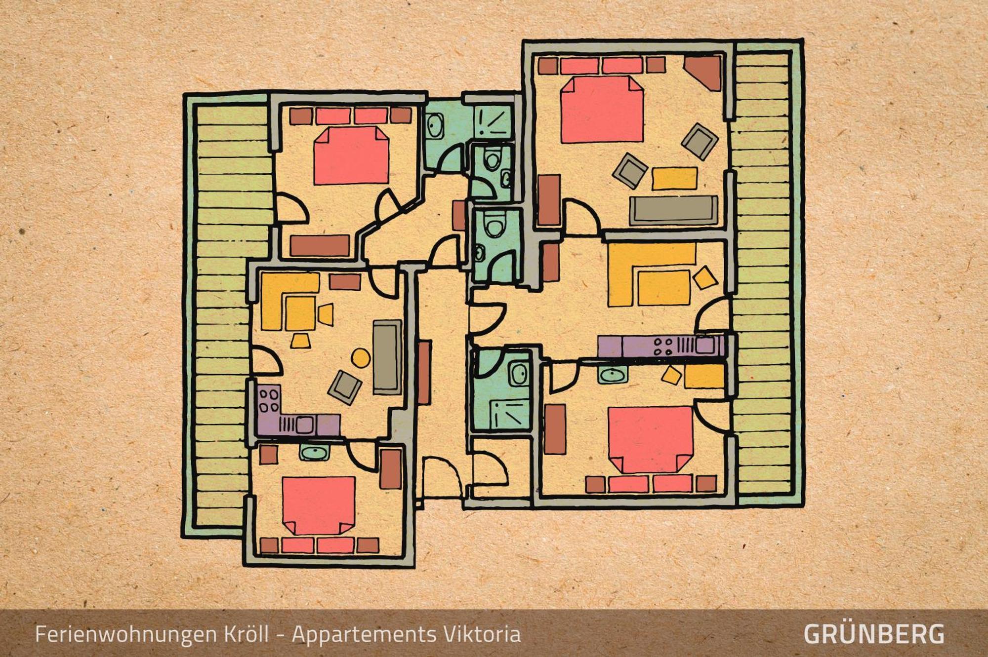 Ferienwohnungen Kroell - Appartements Viktoria Und Landhaus Maria Mayrhofen Room photo